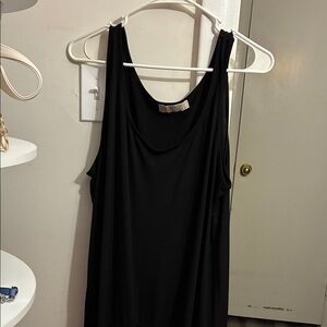 Michael Kors Black Maxi Tank Dress
